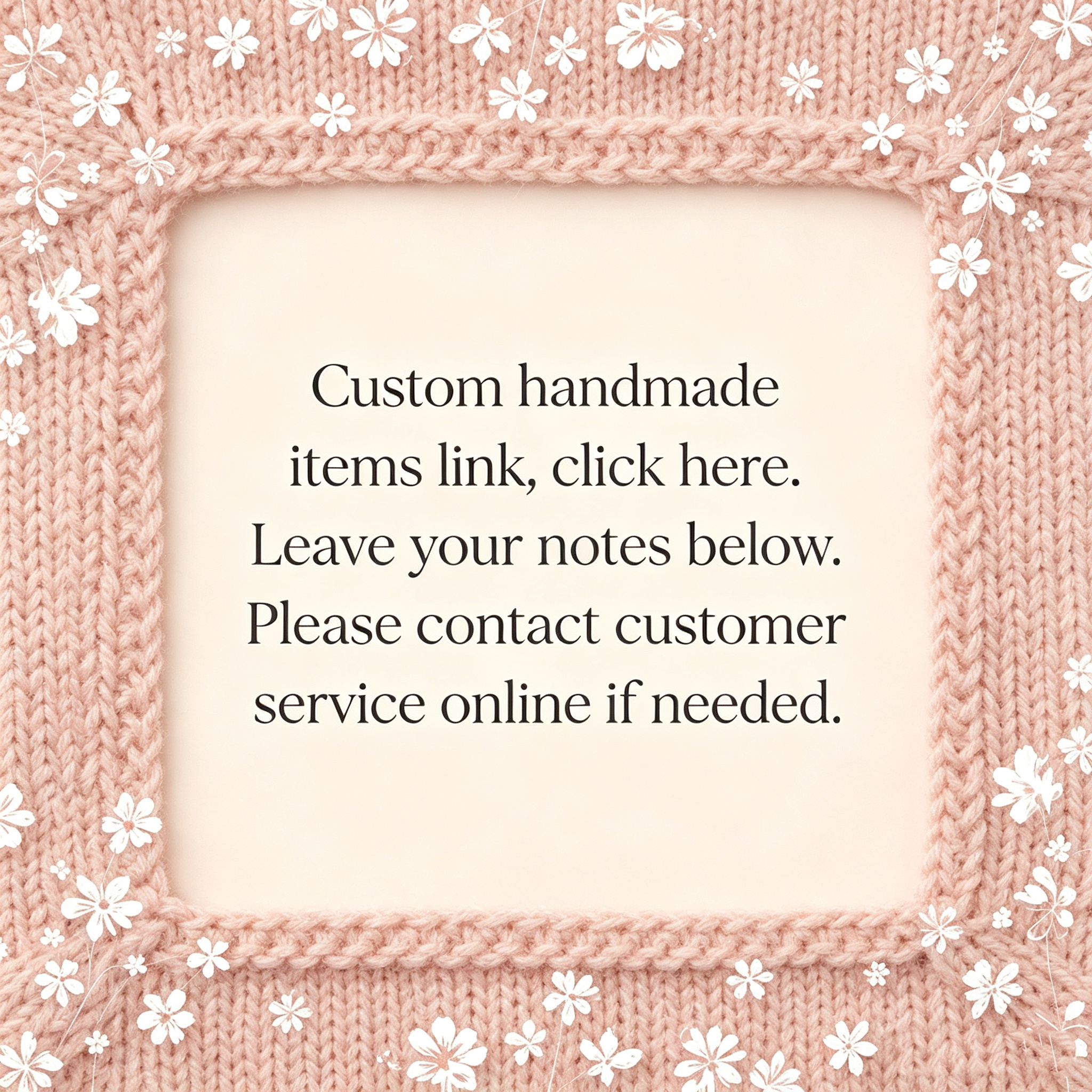 Handmade Custom Item